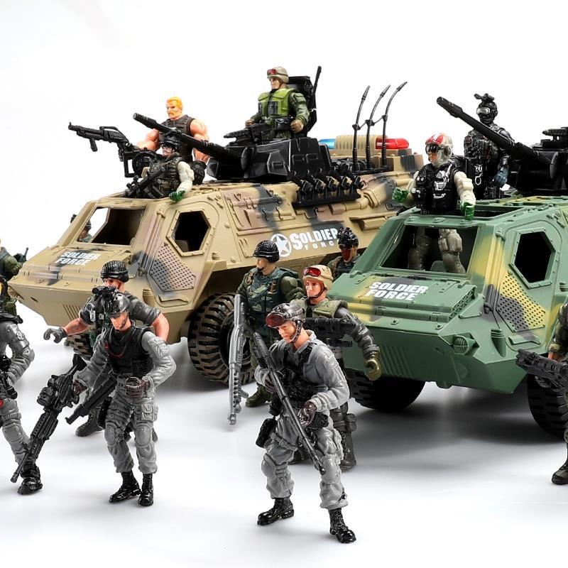 可動人偶 模型 JEU兵人3.75寸兵人模型 軍人警察CS公仔 關節可動人偶套裝玩具兵 | 蝦皮購物