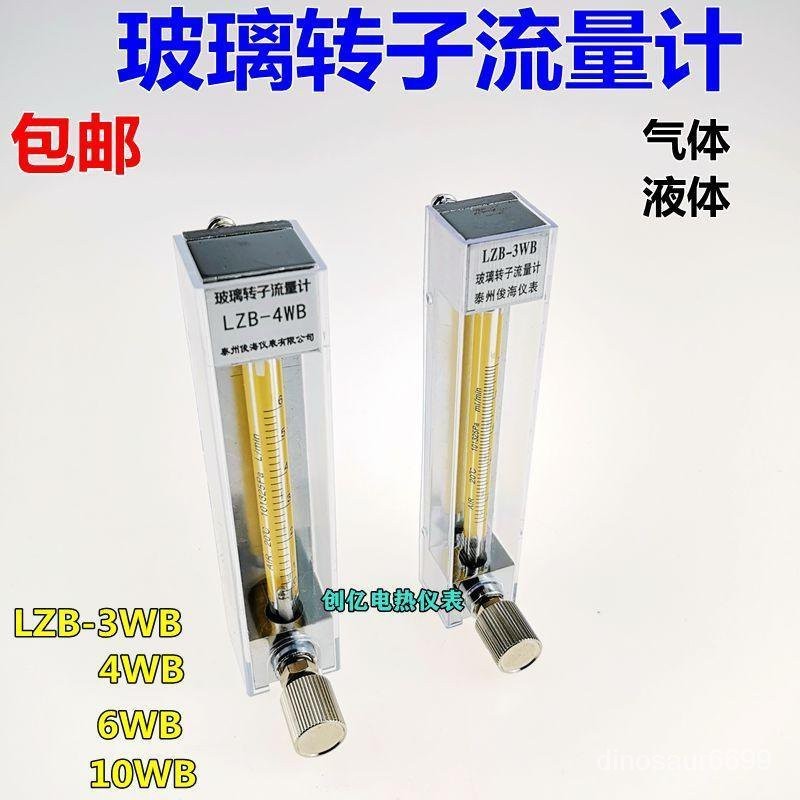 可開發票/免運 LZB-3WB玻璃轉子流量計 水液體氣體空氣 微小浮子流量計 氮氣 | 蝦皮購物