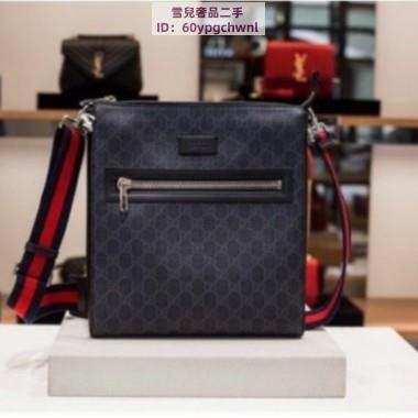 GUCCI GG Black Messenger 474137