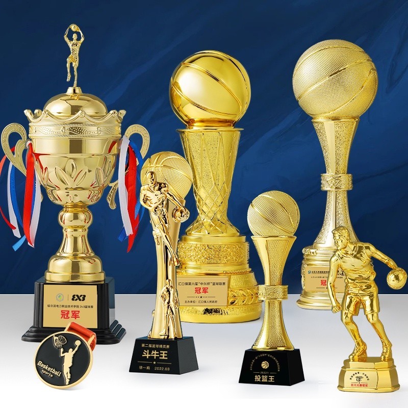 【SUN 客製】【獎盃】籃球獎盃 訂製籃球賽獎牌 nba比賽mvp總冠軍特大號 小金人獎盃 訂製 | 蝦皮購物