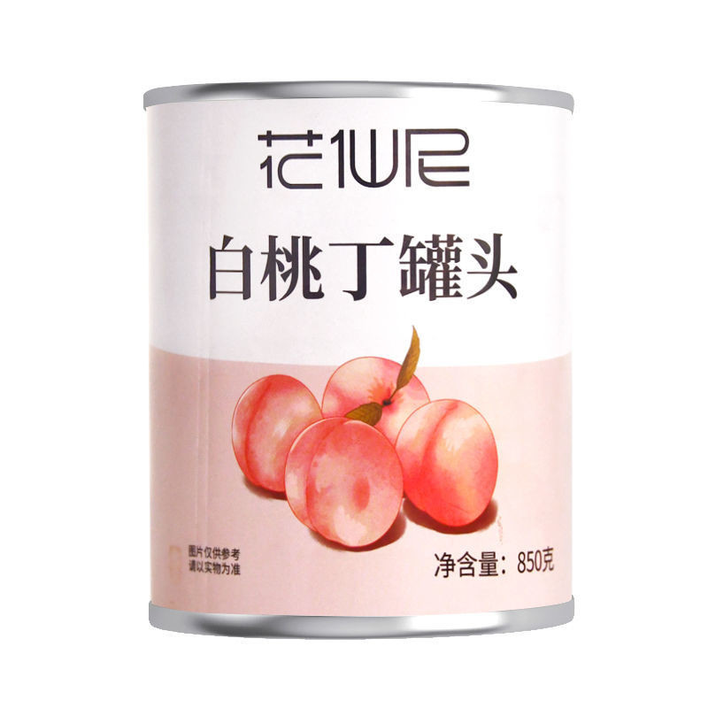 🎀台灣現/貨 罐頭 水果罐頭 白桃丁罐頭開罐即食 去核桃果粒 水果罐頭 水蜜桃果茶 奶茶店原料 下午茶 | 蝦皮購物