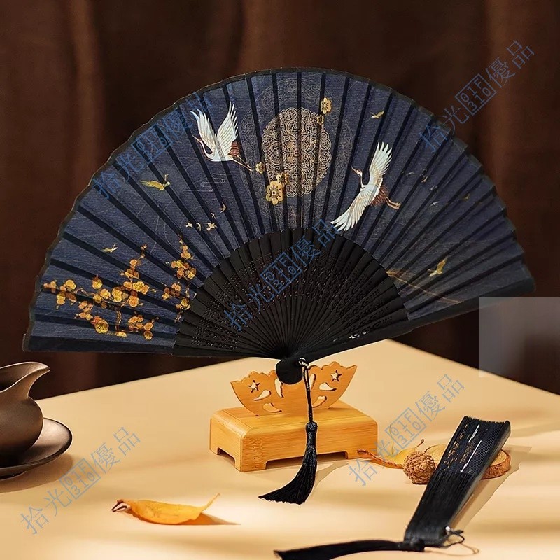 【限時下殺】扇子 折扇 中國風古風日式折扇 折扇 緍扇 折疊扇 絲綢扇 小扇子 古風折扇 舞蹈扇 手扇 折疊扇子 竹扇 | 蝦皮購物