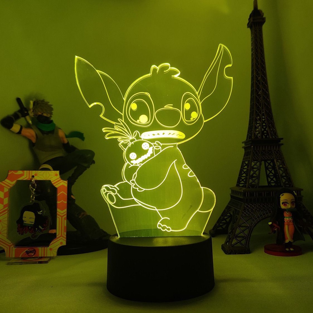 Cute Stitch Lamp