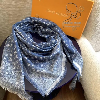 Louis Vuitton MONOGRAM Denim Gradient Shawl (M77461)