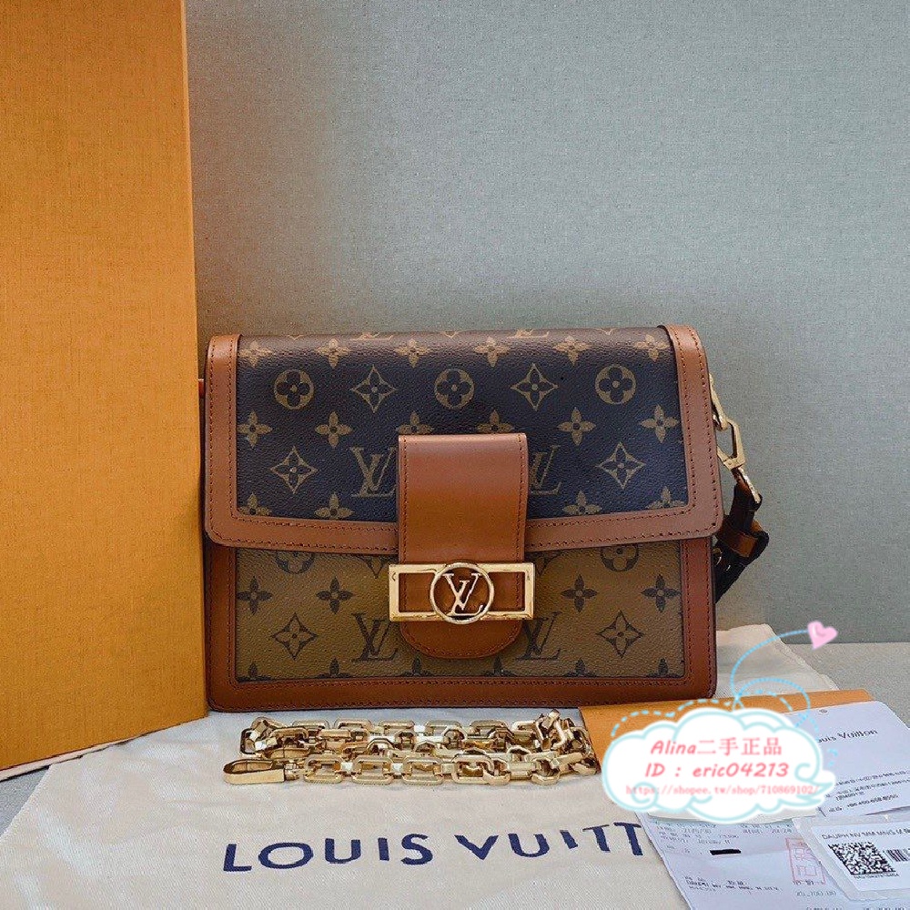 M44391 DAUPHINE MM BAG BY LOUIS VUTTION🌟