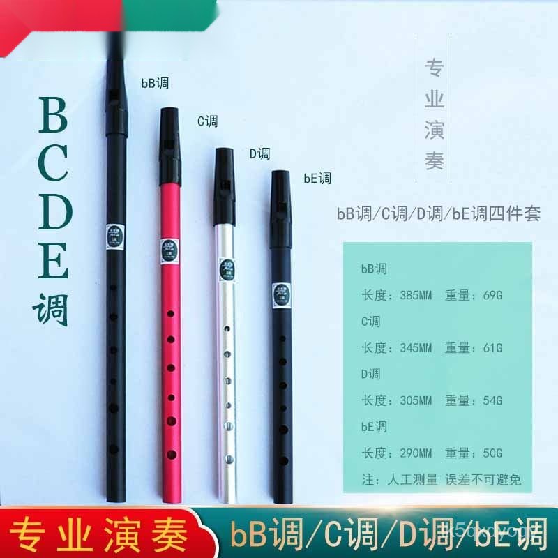 🔥哨笛 直笛 長笛 樂器 中音直笛 笛子 豎笛 笛 短笛 爱尔兰哨笛6孔bB调C调D调bE调美度牌专业演奏级四件套竖笛 | 蝦皮購物