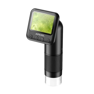 APEXEL 400-800X手持式顯微鏡 電子顯微鏡 電子放大鏡 兒童顯微鏡 複式顯微鏡 數位顯微鏡 LED顯微鏡