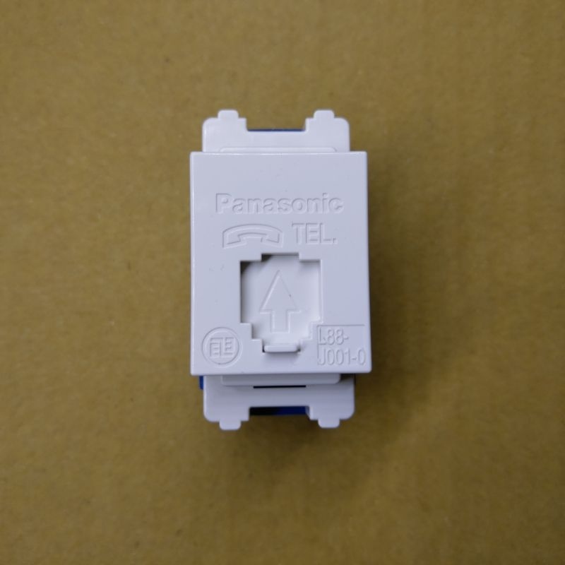 台灣製造_Panasonic_國際牌_RJ11_2C_2芯_電話插座_通訊插座_單插座_1插_白色_WNF 2162W | 蝦皮購物