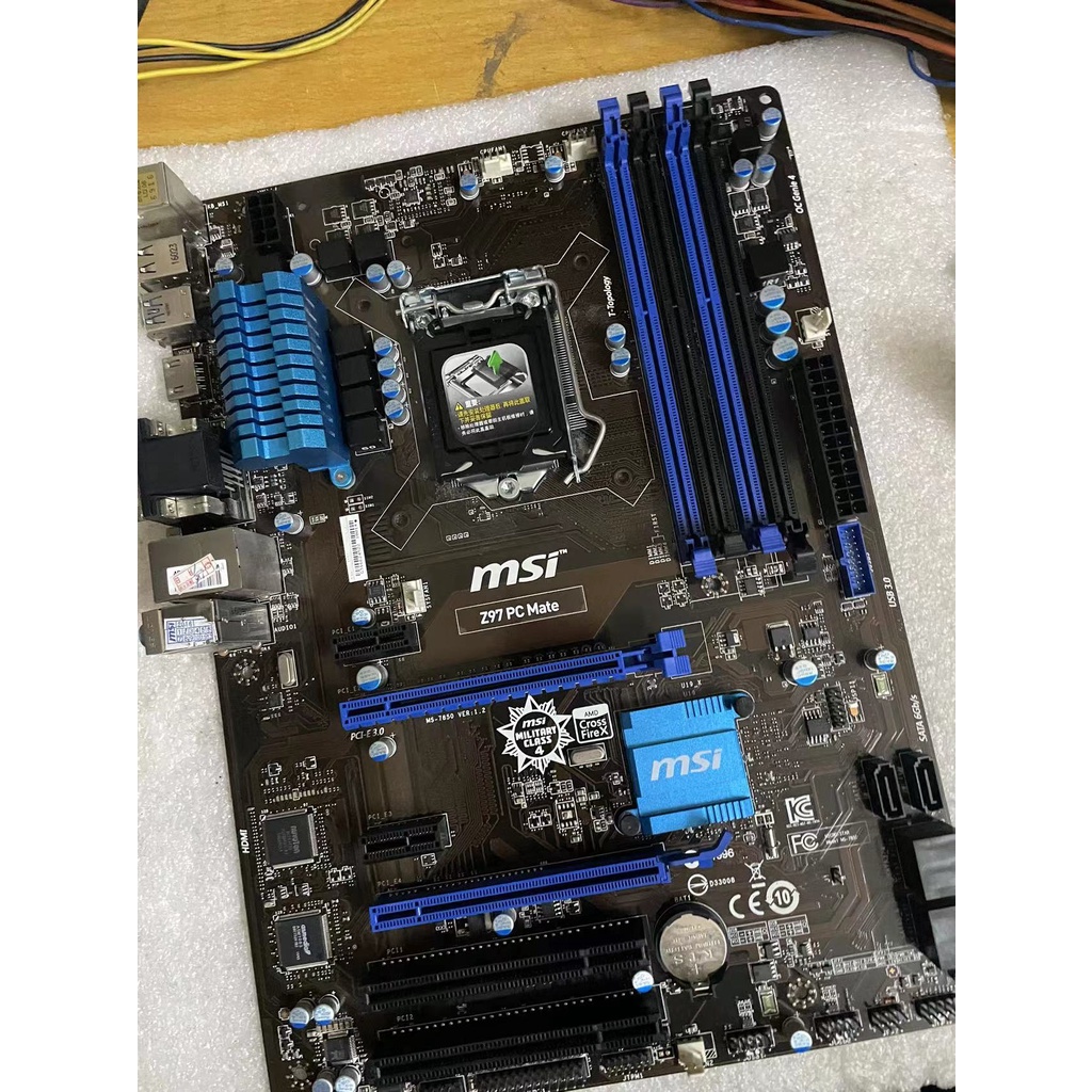 MSI/微星 Z97 PC Mate Z97主板 1150針 支持4790K 4590 豪華 | 蝦皮購物