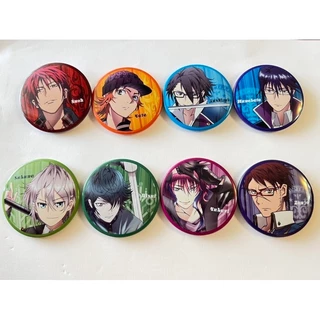 周防尊 アニメK 吠舞羅 グッズ 缶バッジ トレカ カラコレ アニカプ 軍服 ① 周防尊 アニメK 吠舞羅 グッズ 缶バッジ トレカ カラコレ アニカプ