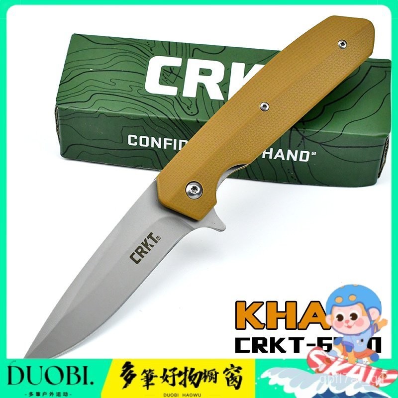 Duobi多筆-CRKT6920高硬度防身折疊刀軸承快開刀便攜口袋刀戶外折刀 Z8JR | 蝦皮購物