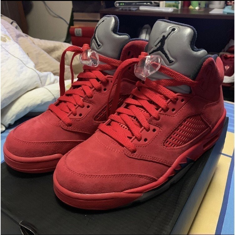 Air Jordan 5 Retro Red Suede