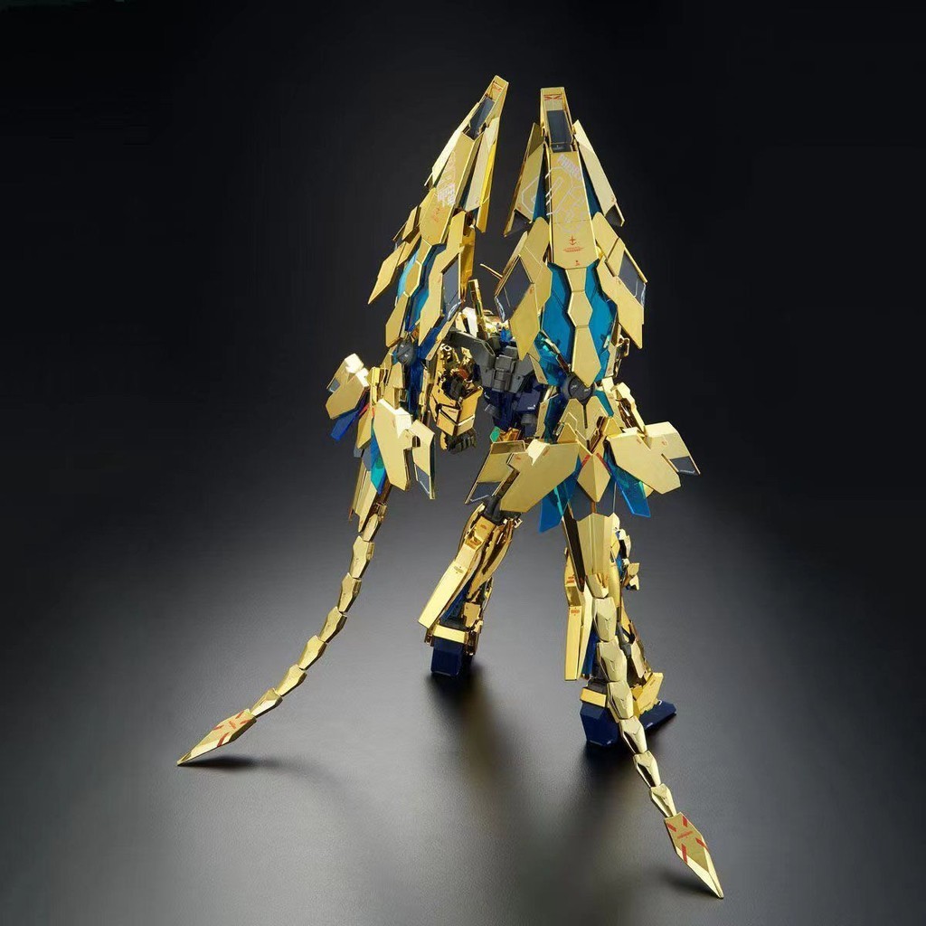 大班模型6642S NT菲尼克斯MG金鳳凰帶尾巴1/100拼裝機甲手辦| 蝦皮購物