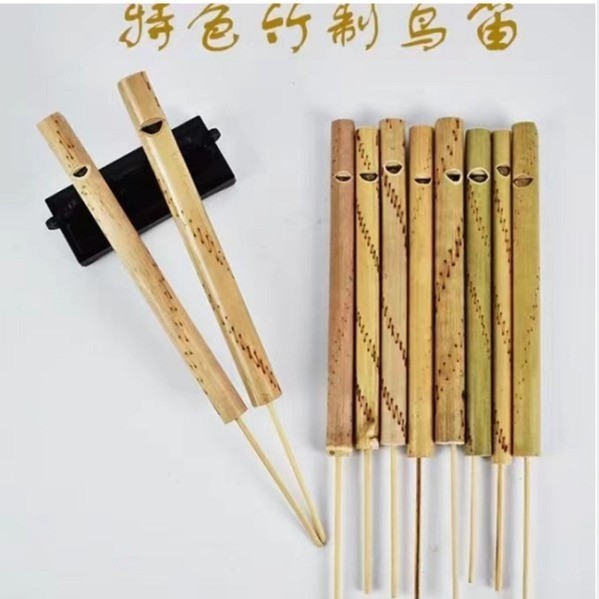 竹製鳥笛 刻花竹笛 哨子 玩具長笛 口哨 樂器 玩具 竹製鳥笛帶花 | 蝦皮購物