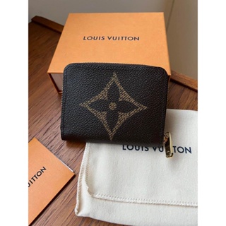 Louis Vuitton Love Lock Zippy Coin Purse Brown Pony-style calfskin  ref.191166 - Joli Closet