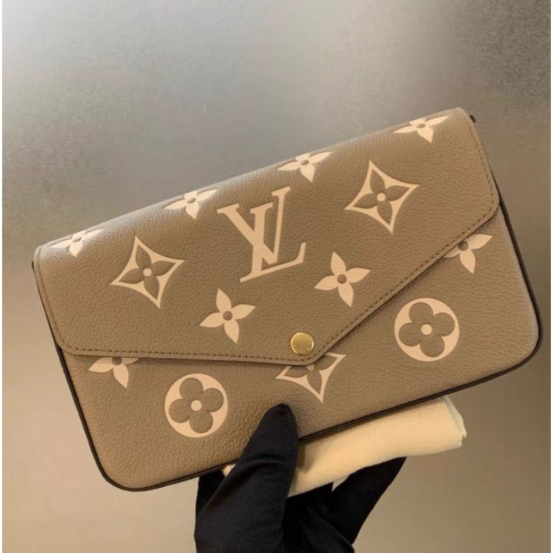 M82047 Louis Vuitton Monogram Empreinte Félicie Pochette