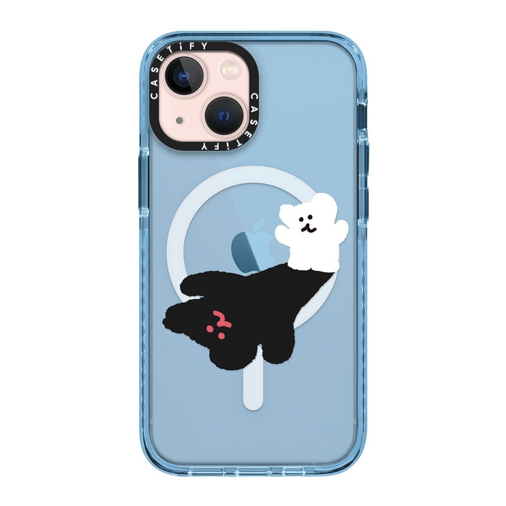 CASETiFY 保護殼iPhone 13 Mini/13/13 Pro/13 Pro Max 小白熊與巨型黑