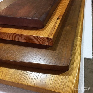 實木桌 餐桌 桌子 定製鬆木桌老榆木桌子 原木餐桌 電腦桌 會議桌子 飄窗吧台桌 大板桌
