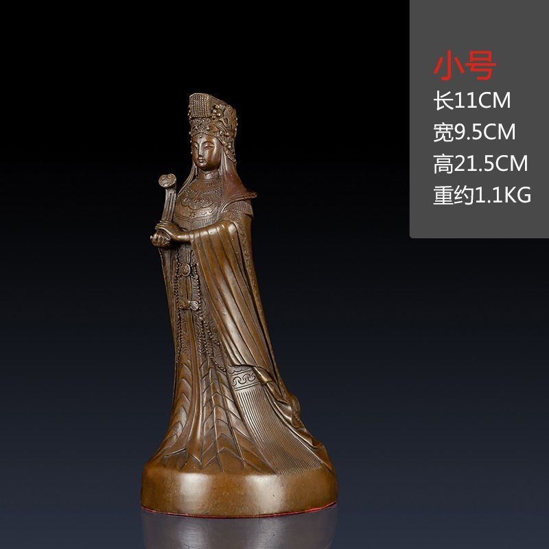 銅像 仏像 聖母銅像 海神媽祖嬢嬢神像 祈福 家でお堂に 置物 を供え
