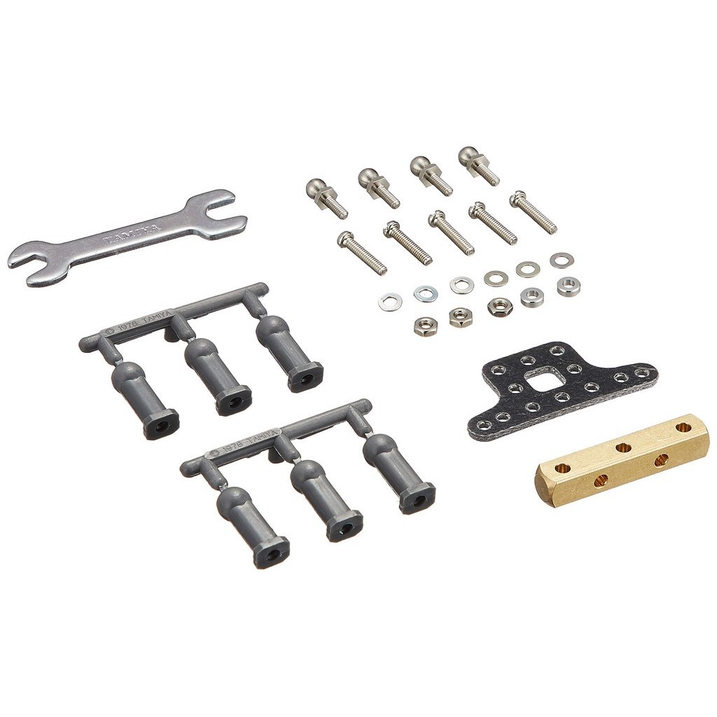 Tamiya Mini 4WD Upgrade Part No.498 - HG Carbon Front Wide Stay 1.5mm (Part #15498) - View #6