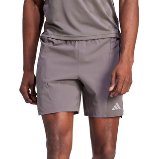 Adidas Designed For Training 男款 灰色 修身 反光 訓練 兩側開衩 短褲 IS3734 | 蝦皮購物