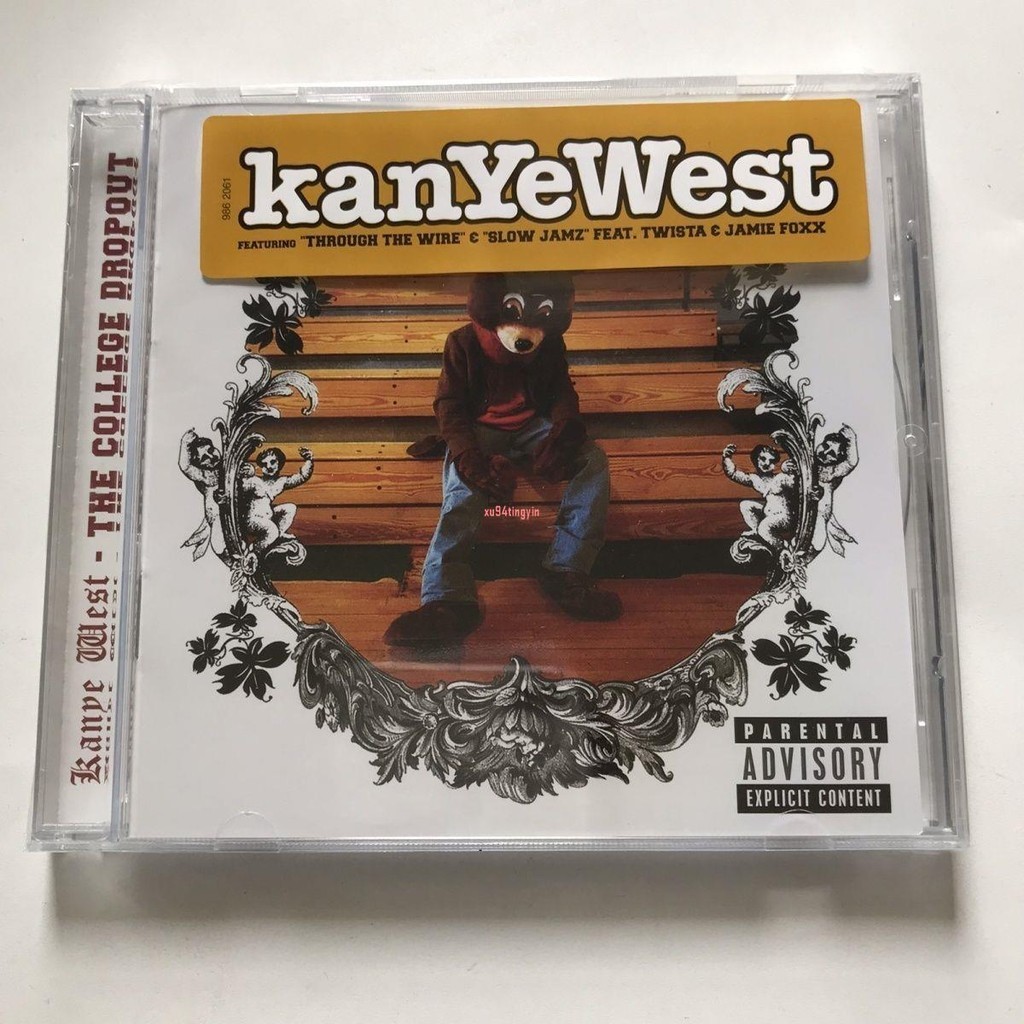 CD 侃爺 Kanye West The College Dropout CD 經典說唱專輯＆全新塑封專輯 | 蝦皮購物