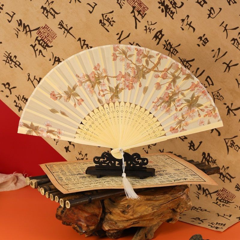古風扇子 折疊扇 摺扇 折扇 夏天扇子古風扇子折疊扇子古風折扇漢服扇新中式女扇舞蹈扇小扇子 | 蝦皮購物