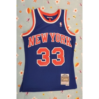 Mitchell & Ness Women's New York Knicks Patrick Ewing #33 NBA Cropped Jersey  Green