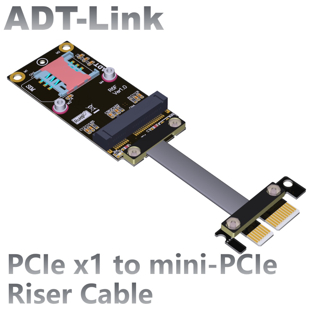 Adt Link Pcie X Mini Pcie Mini