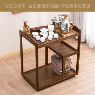 免運 ✨貨損包賠✨ 簡易移動茶車 傢用泡茶桌 茶具套裝 一體 簡約小茶幾 中式客廳茶 臺茶盤 小茶幾