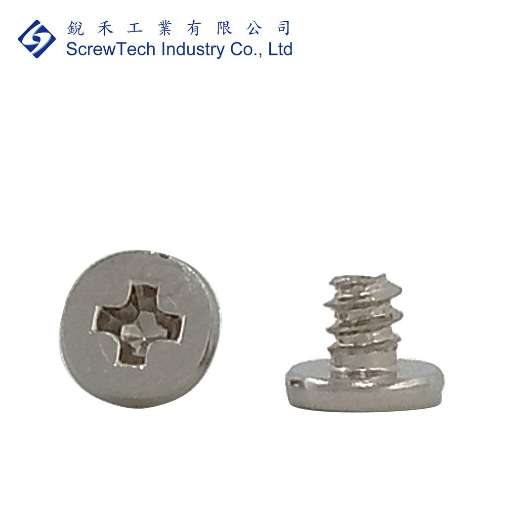 【銳禾】工廠直營 M2x2.5 鍍鎳 I頭 十字槽 鐵板牙 特殊螺絲 (IAT0200251A-2) | 蝦皮購物