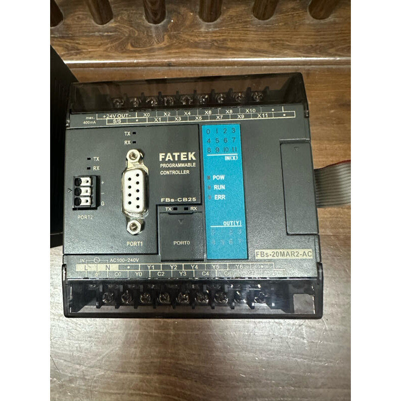 PLC FATEK FBS-20MAR2-D24 Usato - Controller Programmabile Funzionante