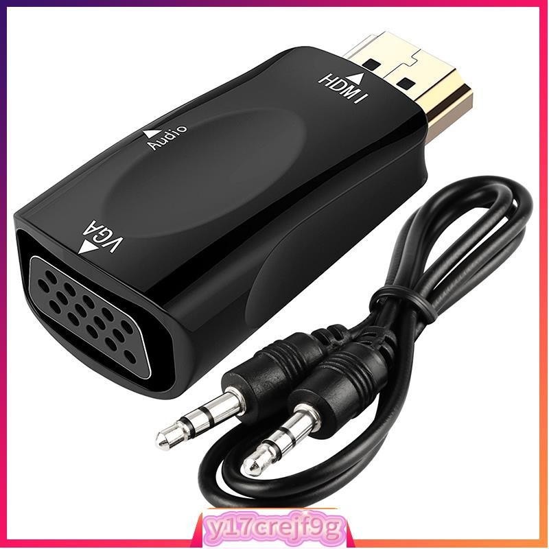 HDMI to VGA With Audio 1080P Adapter Converter Cable | 蝦皮購物