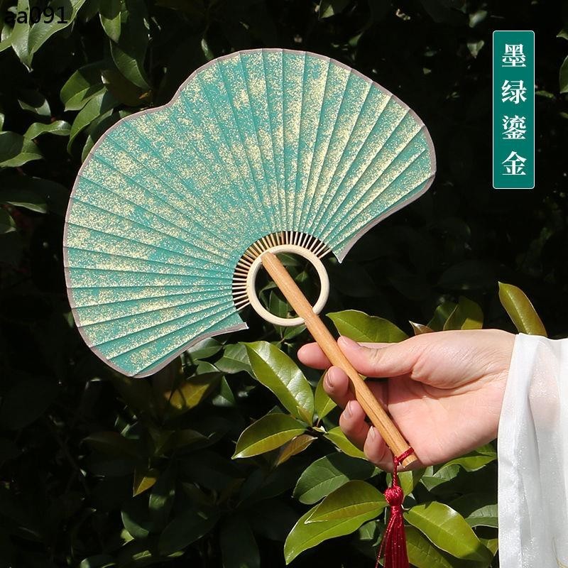 手扇 团扇 古風扇 漢服扇 蒲扇子老式 中式銀杏葉扇子古風書法團扇拍照蠟染宣紙半生熟道具雙面蘇州宮扇 | 蝦皮購物