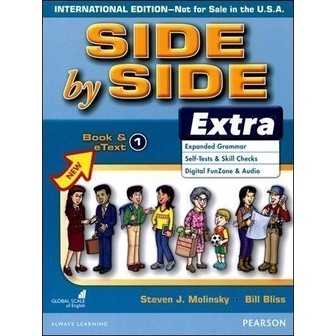 洋書 [A01627503]Side by Side 4: Student Book with Audio CD