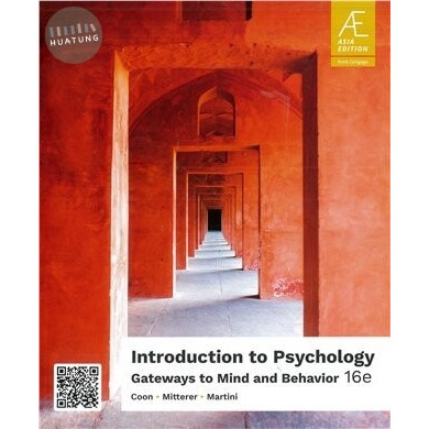 華通書坊】Introduction to Psychology: Gateways to Mind