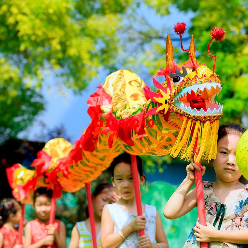 好物**兒童舞龍表演道具 幼兒舞龍 舞龍燈 小學生舞龍頭 舞龍舞獅 | 蝦皮購物