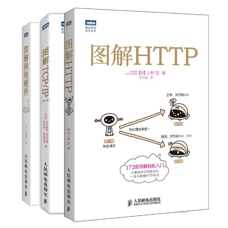全新圖解TCP、、IP+圖解HTTP+圖解網絡硬件 共3冊 簡體版 | 蝦皮購物