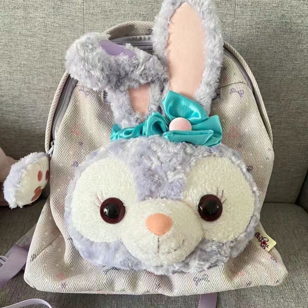 2023 Disney Star Delu Stella Rabbit Cute Big Face Bag, Large | 蝦皮購物