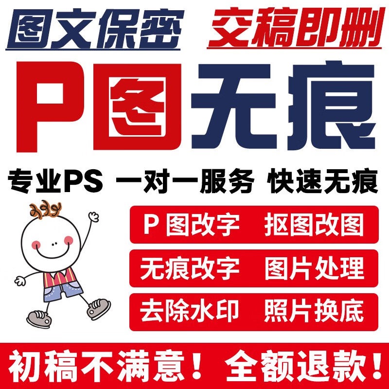 專業ps修圖p圖片處理無痕改pdf數字去水印摳圖批圖文在線做圖p圖 蝦皮購物