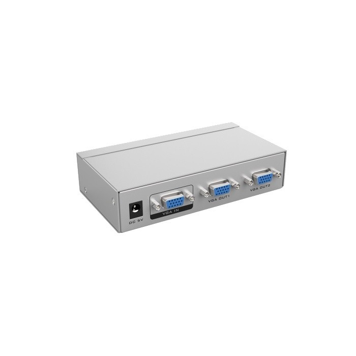 VGA 分配器 1進2出 1進4出 同屏輸出 分辨率 1920*1440 畫面分割器 支持 DDC DDC2 高清 | 蝦皮購物