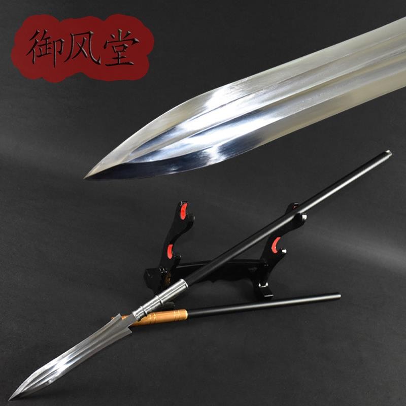 【龙泉武术健身十八般兵器】防身红缨枪长枪赵云枪唐横刀剑未开刃 | 蝦皮購物