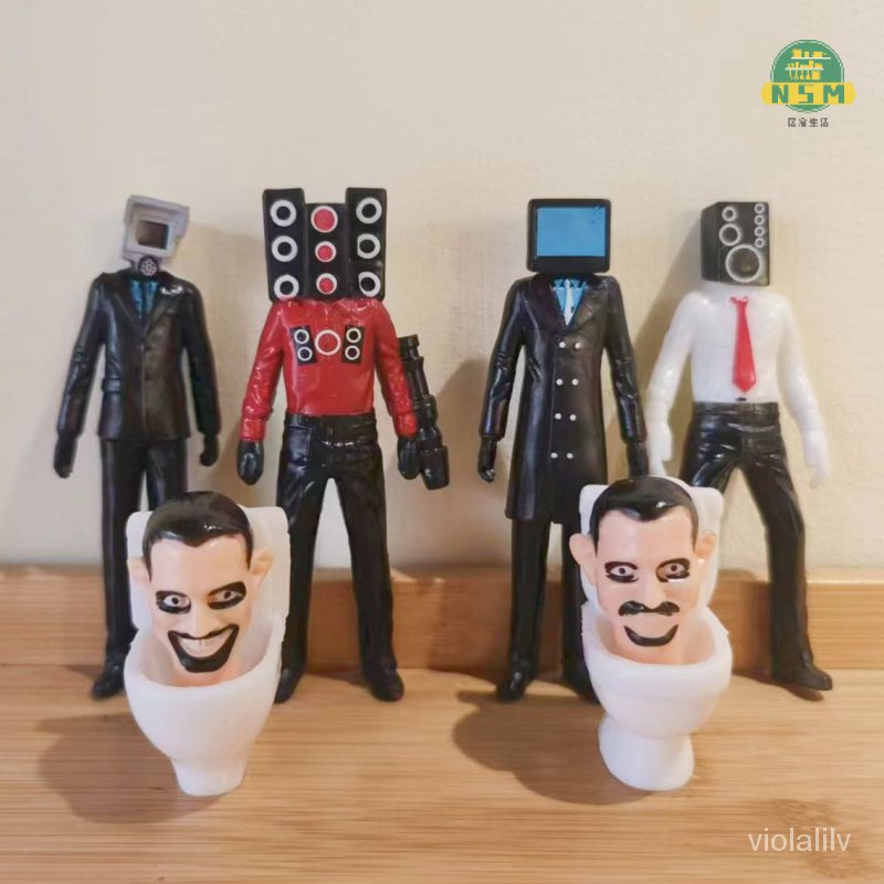 Skibidi Toilet 馬桶人玩偶公仔 監控人 攝像人 音響人公仔玩偶 搞怪禮物 泰坦音響人 泰坦監控人 攝影機 | 蝦皮購物