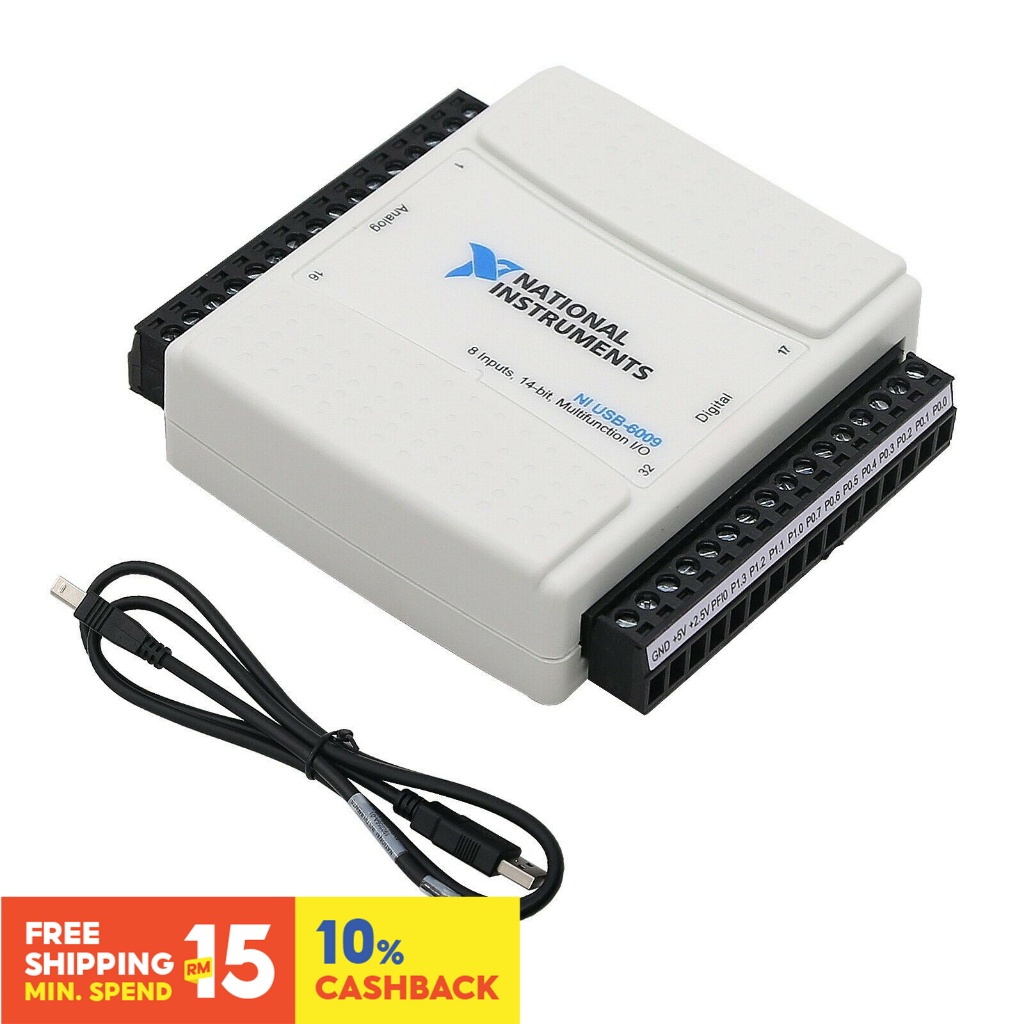 ★National Instruments USB6009 數據採集卡,NI DAQ, 多功能 蝦皮購物
