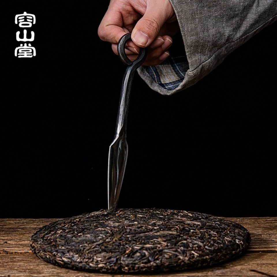 容山堂純手工鍛造茶刀普洱開茶器茶刀鐵茶錐撬茶器白茶餅茶盒配件 | 蝦皮購物