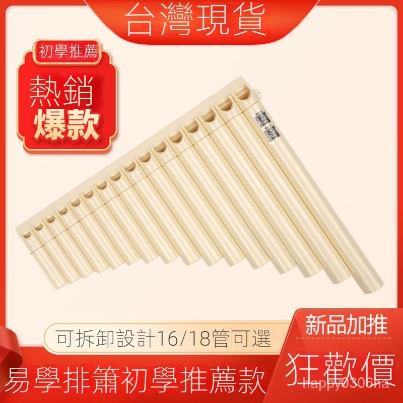 【臺灣最低價】易學排簫 16/18管排笛 C調學生管排笛 初學入門管排笛 學生使用排笛 樂器 樂器 自學樂器 中國樂器 | 蝦皮購物
