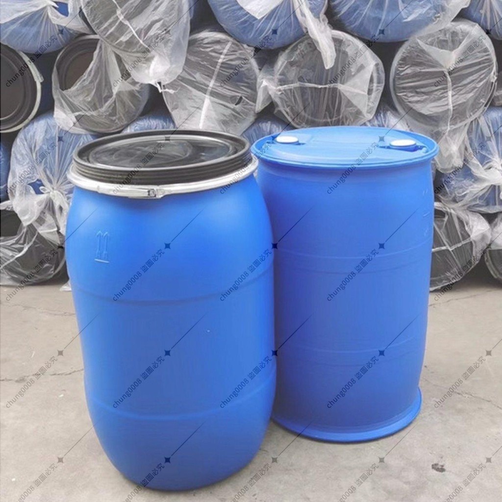 200L塑料桶舊桶加厚150升法蘭桶鐵箍桶雙環化工桶發酵桶水桶耐用 | 蝦皮購物