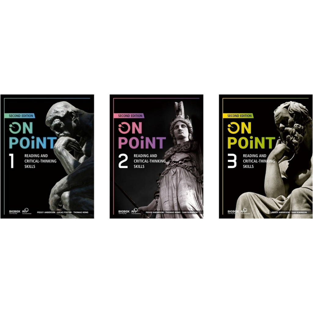 【華通書坊】On Point (1/2/3) 2/e: Critical Thinking Skills for Reading ...