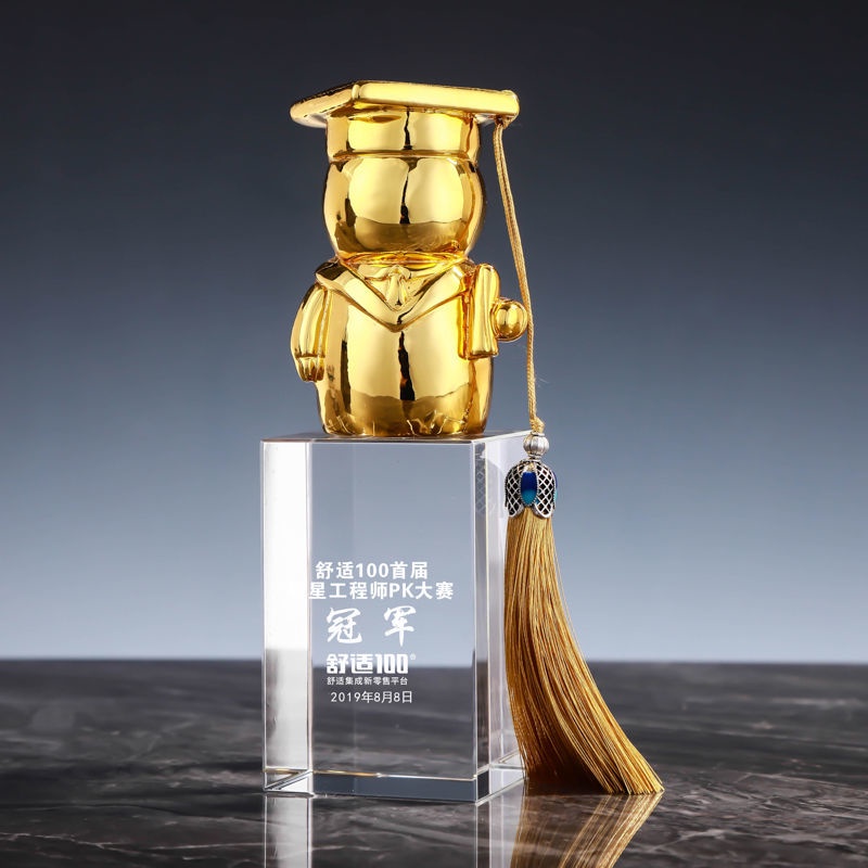 💕客製化💕獎盃 奬盃客製化 獎盃製作 客製化禮物 水晶奬杯奬牌客製化創意生日禮物比賽紀念品奬杯兒童大拇指水晶奬杯 MRH | 蝦皮購物