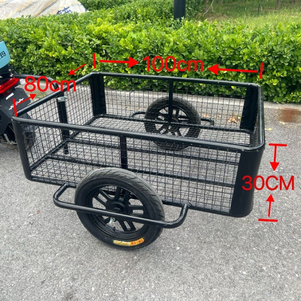 熱賣精品電動車自行車后掛小拖車手推車超市送貨騎行露營釣魚擺攤多功能Moon精選百貨鋪 | 蝦皮購物